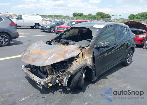 2018 Honda Hr-V Ex z USA, uszkodzony, nr VIN 3CZRU6H52JG712564